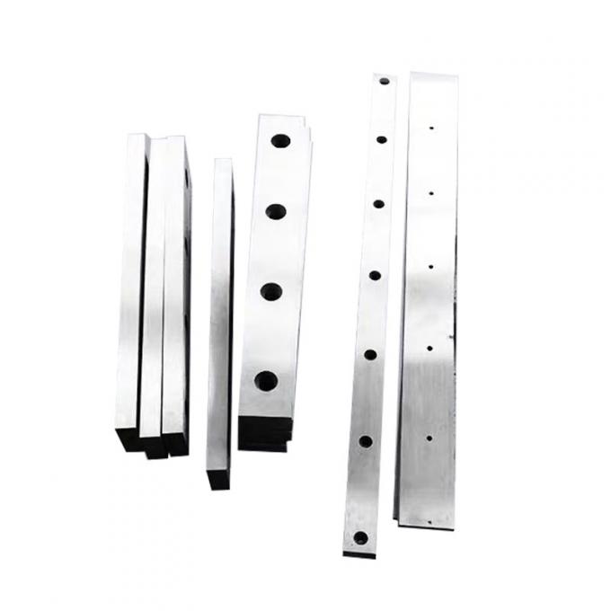 OEM Βιομηχανία Καθαρή διάτρηση Τούλφστεν Χάλυβα Ψυχρό φύλλο Μεταλλικό ξύρισμα Γκιλοτίνα Μηχανή κοπής χαρτιού λεπίδα 1