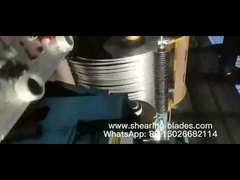 Βιομηχανική περιστροφική διαδικασία μηχανών φύλλων χάλυβα σχισμής μετάλλων